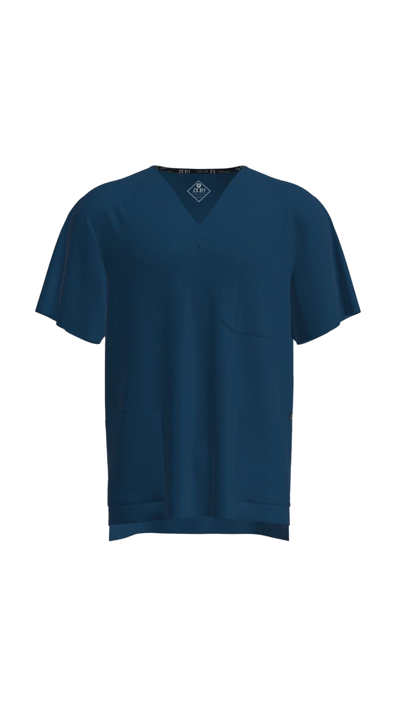 Unisex Multi-Pocket Scrub Top (Plus) | STYLE 7220X | V-Neck, Multi-Pocket Design | 2XL-4XL | Water Resistant | 12 Colors