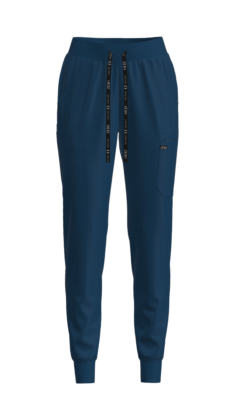 Women's Petite Jogger Pant | STYLE 7435P | Mid-Rise, Multi-Pocket Petite Fit | XXS-XL | Water Resistant