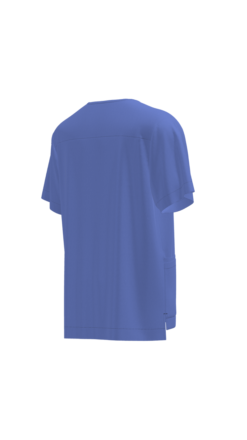 Unisex Multi-Pocket Scrub Top  | STYLE 7220 | V-Neck, Multi-Pocket Design | XXS-XL | Water Resistant | 12 Colors