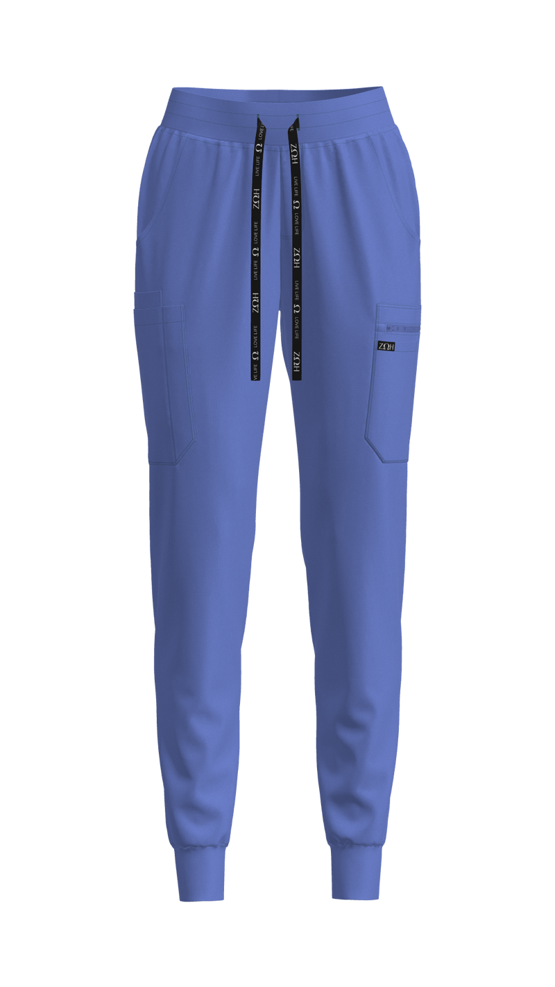 Women's Petite Jogger Pant | STYLE 7435P | Mid-Rise, Multi-Pocket Petite Fit | XXS-XL | Water Resistant