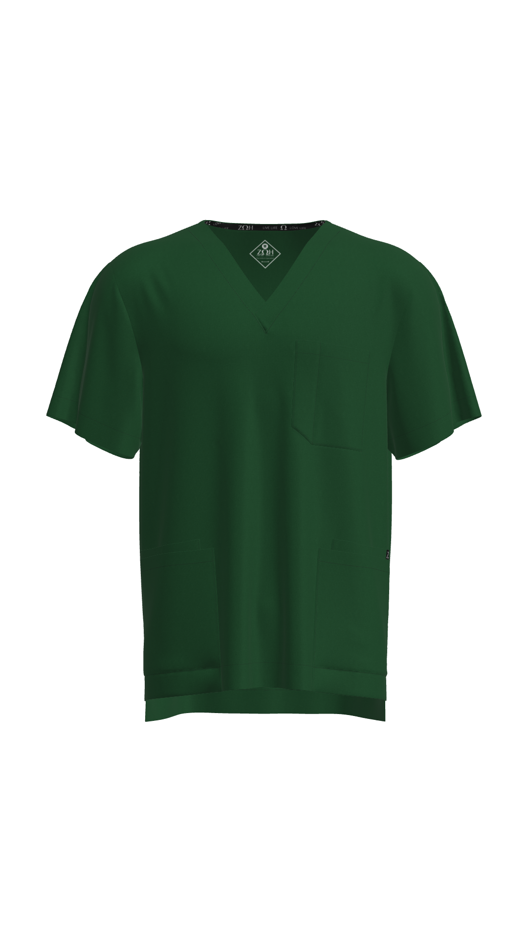 Unisex Multi-Pocket Scrub Top (Plus) | STYLE 7220X | V-Neck, Multi-Pocket Design | 2XL-4XL | Water Resistant | 12 Colors