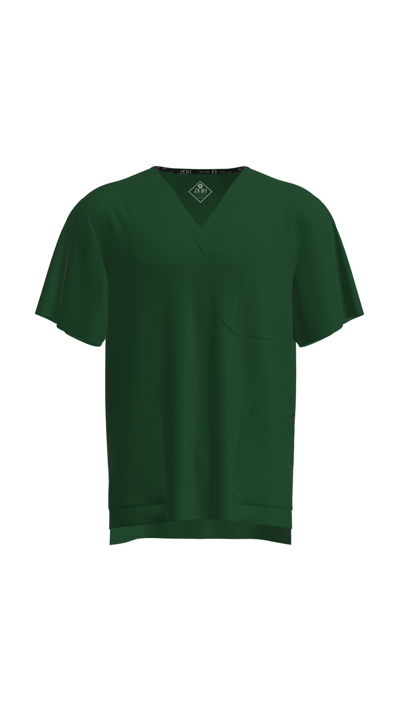 Unisex Multi-Pocket Scrub Top (Plus) | STYLE 7220X | V-Neck, Multi-Pocket Design | 2XL-4XL | Water Resistant | 12 Colors