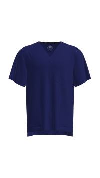 Unisex Multi-Pocket Scrub Top  | STYLE 7220 | V-Neck, Multi-Pocket Design | XXS-XL | Water Resistant | 12 Colors