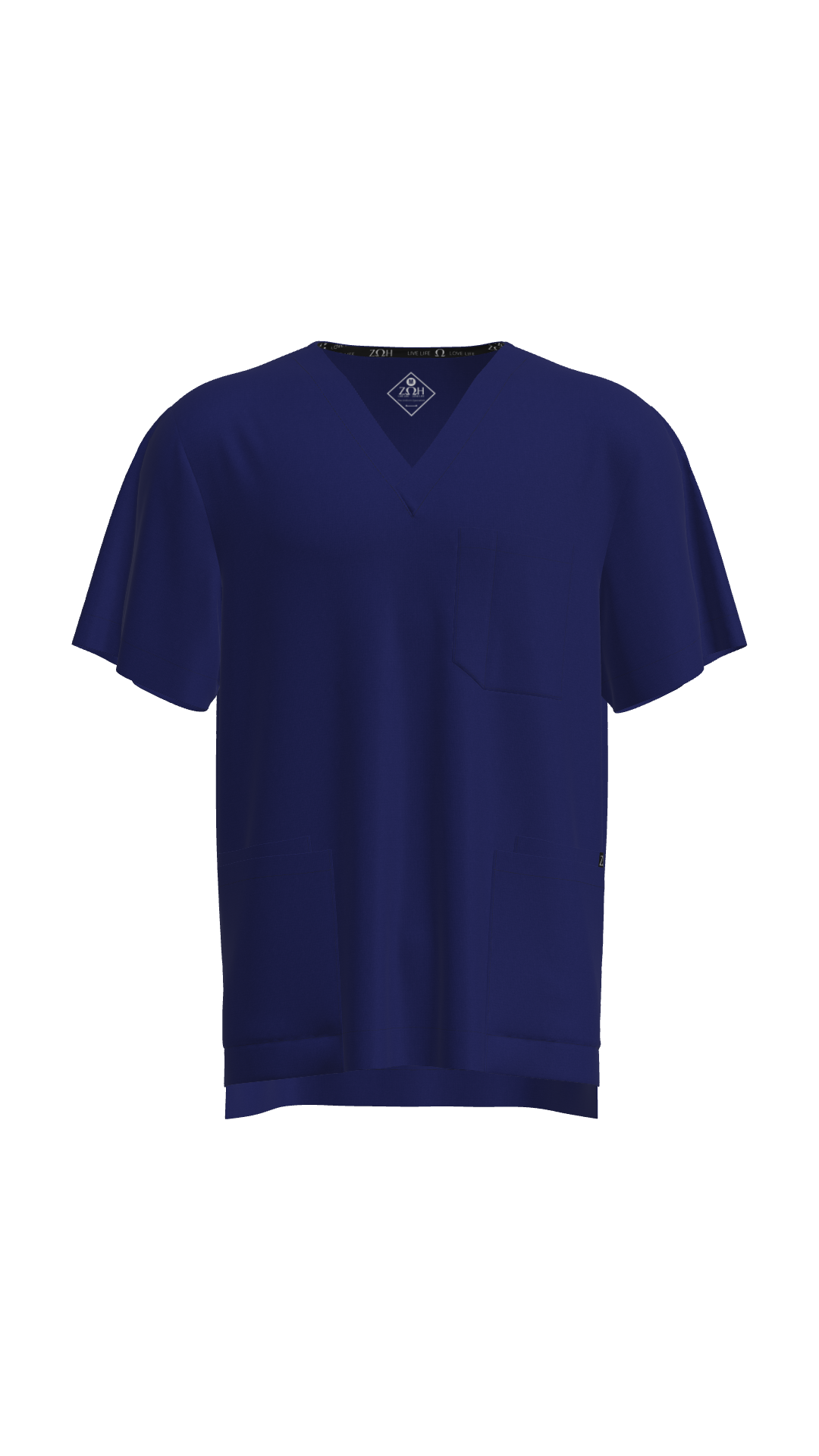 Unisex Multi-Pocket Scrub Top (Plus) | STYLE 7220X | V-Neck, Multi-Pocket Design | 2XL-4XL | Water Resistant | 12 Colors