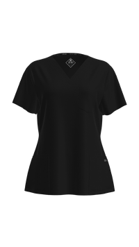 Woman's Petite Scrub Top (Plus) | STYLE 7225X | V-Neck, Multi-Pocket Design | 2XL-4XL | Water Resistant