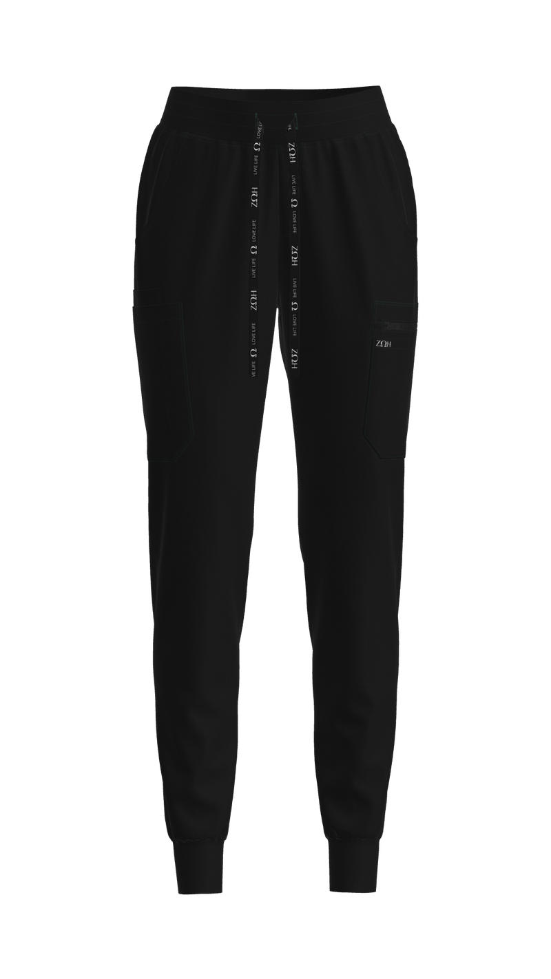 Women's Petite Jogger Pant | STYLE 7435P | Mid-Rise, Multi-Pocket Petite Fit | XXS-XL | Water Resistant
