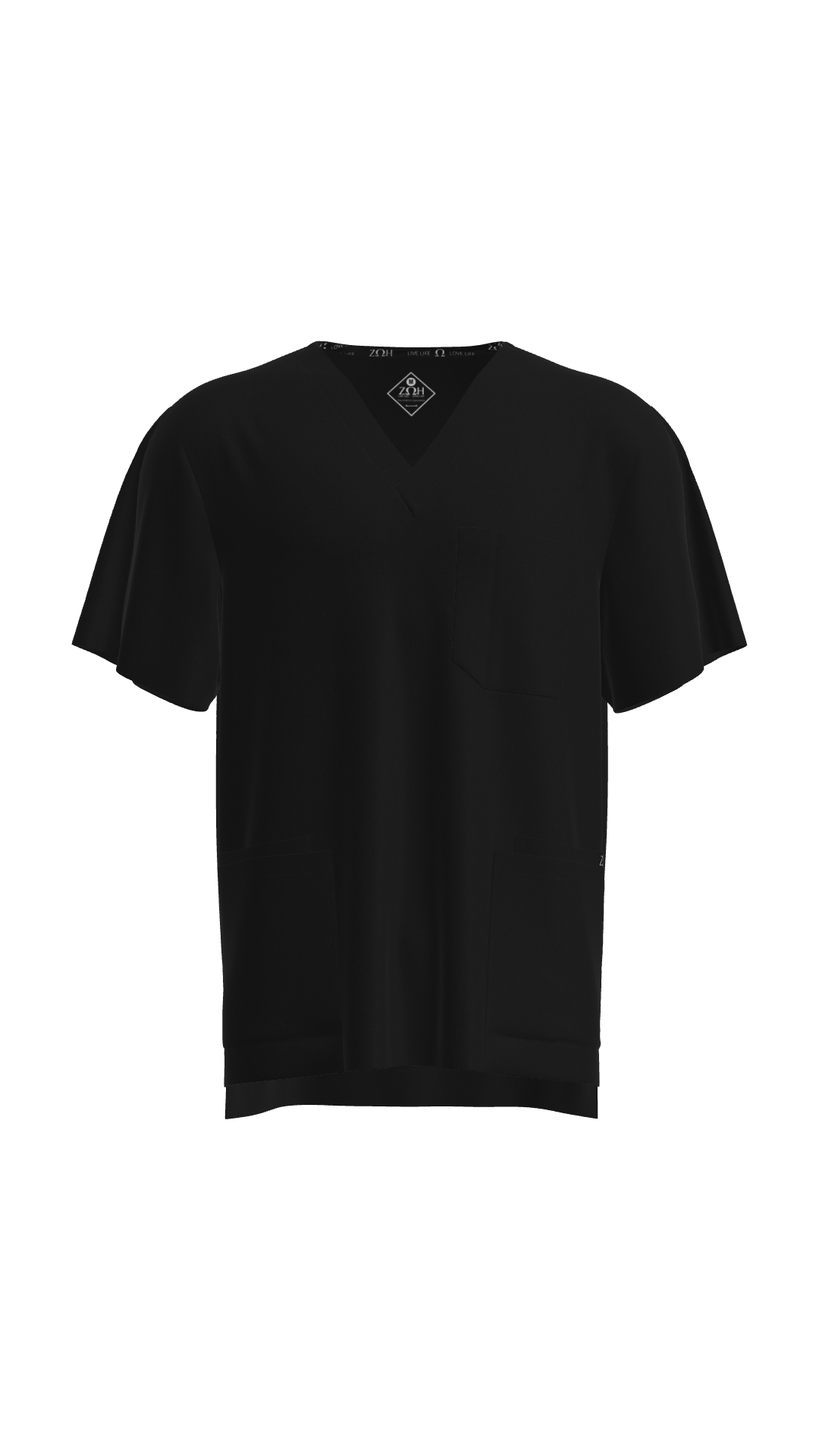 Unisex Multi-Pocket Scrub Top (Plus) | STYLE 7220X | V-Neck, Multi-Pocket Design | 2XL-4XL | Water Resistant | 12 Colors