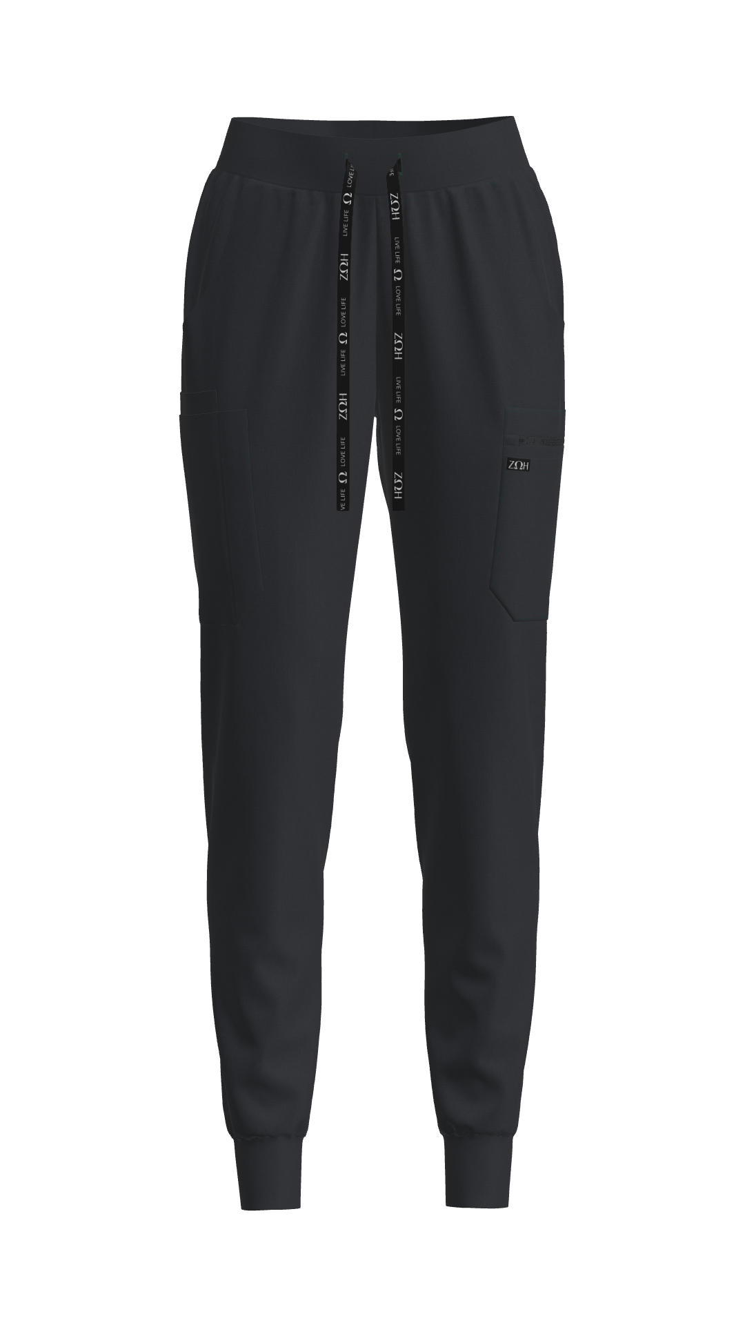 Women's Petite Jogger Pant | STYLE 7435P | Mid-Rise, Multi-Pocket Petite Fit | XXS-XL | Water Resistant
