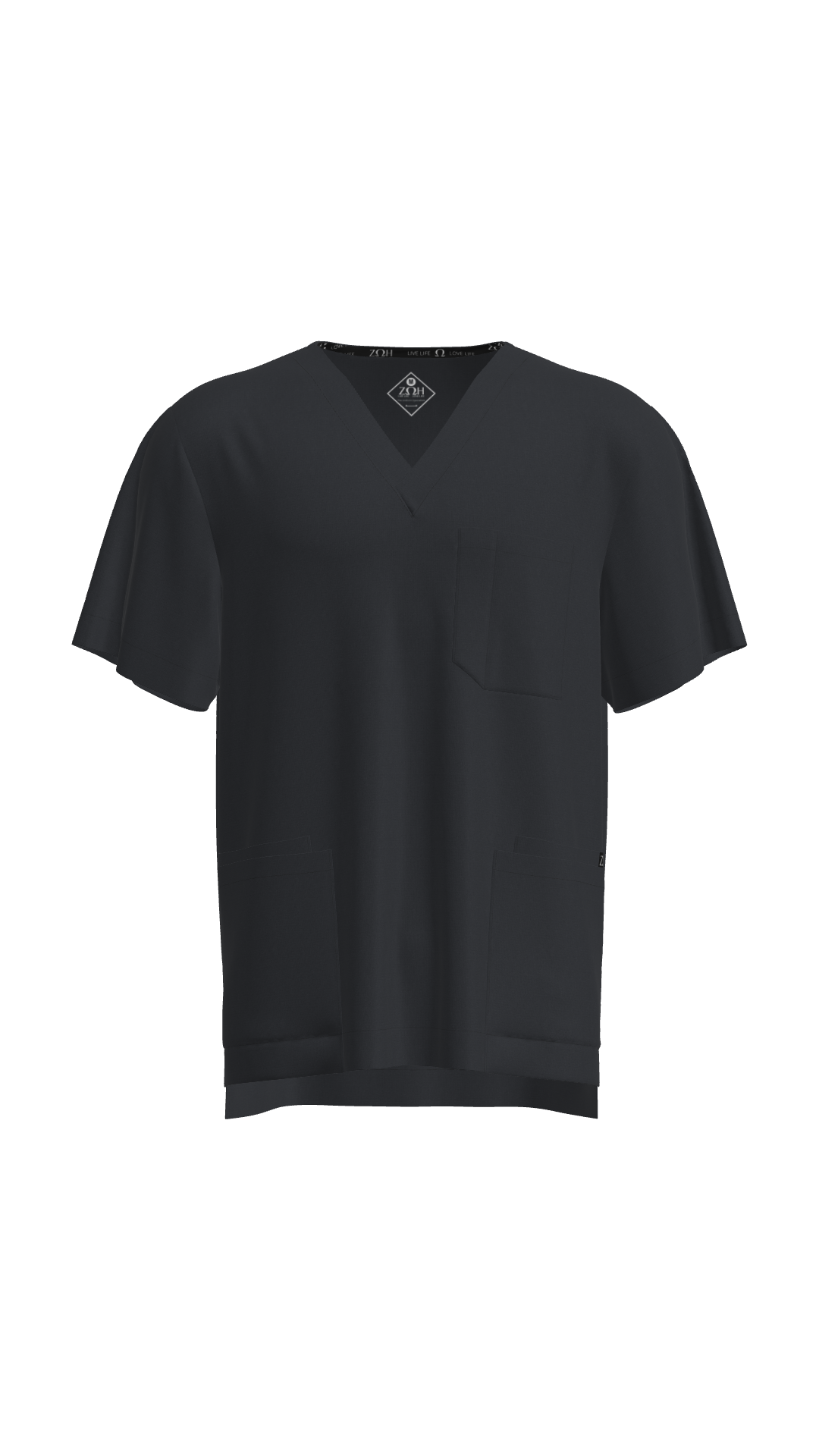 Unisex Multi-Pocket Scrub Top (Plus) | STYLE 7220X | V-Neck, Multi-Pocket Design | 2XL-4XL | Water Resistant | 12 Colors