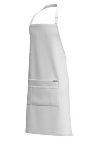 Unisex Multi Pocket Bib Apron | STYLE 9960 | Adjustable Neck Strap, Lightweight, Liquid Resistant | Black/White/Red