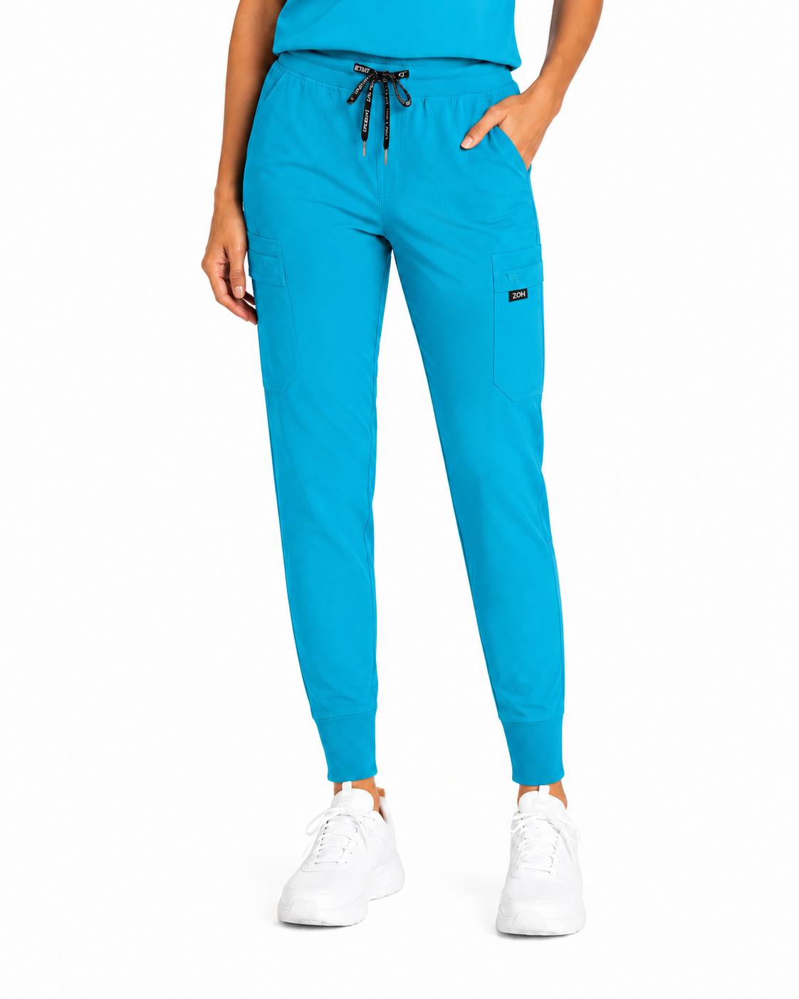 Women's Jogger Pant | STYLE 7435| Mid-rise , Jogger Style Pant | Multi-Pocket Design | XXS-4XL | Water Resistant