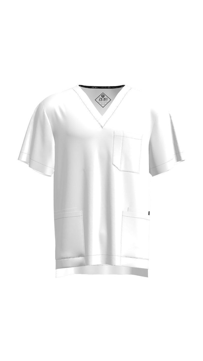 Unisex Multi-Pocket Scrub Top (Plus) | STYLE 7220X | V-Neck, Multi-Pocket Design | 2XL-4XL | Water Resistant | 12 Colors