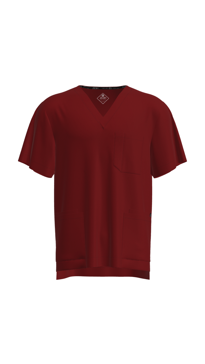 Unisex Multi-Pocket Scrub Top (Plus) | STYLE 7220X | V-Neck, Multi-Pocket Design | 2XL-4XL | Water Resistant | 12 Colors